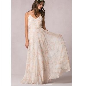 Jenny Yoo Inesse Watercolor Blush - NWT